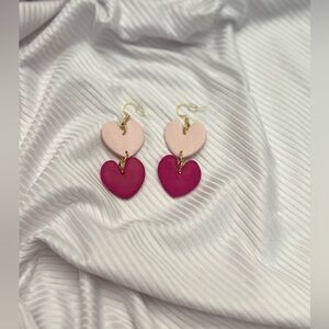 Double Heart Earrings